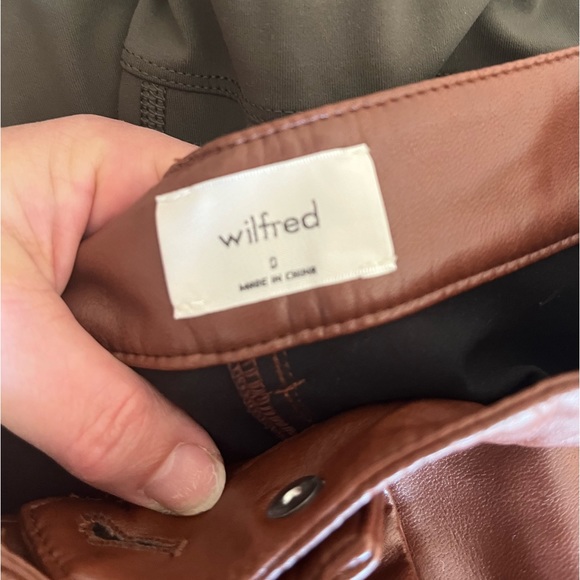 Wilfred Rebel pant size 0 new without tags. cognac colour - Picture 4 of 4